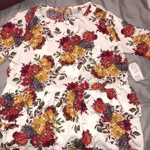 Cute Floral Top